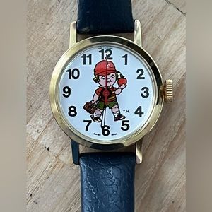 Rare Campbell Soup Company 1982 Original Edition Kids Watch Vintage Mechanical